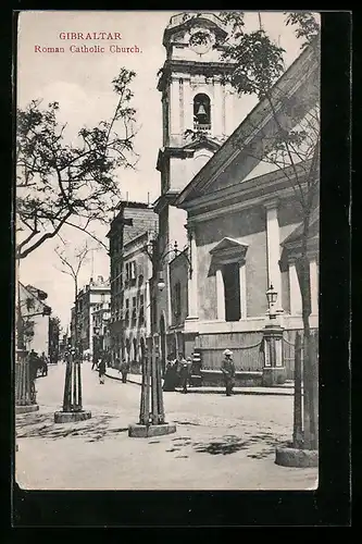 AK Gibraltar, View of the Roman Catholic Church