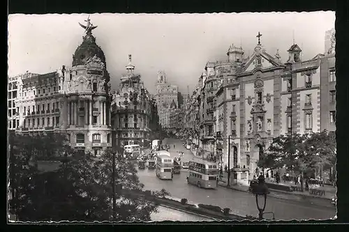 AK Madrid, Avda. de José Antonio, El Fénix e Iglesia de San José