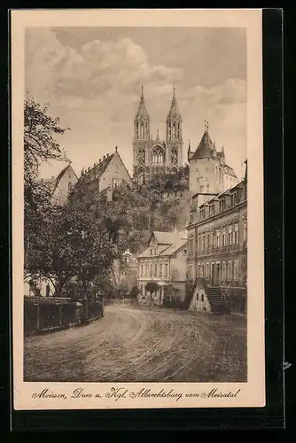 AK Meissen, Dom und Kgl. Albrechtsburg