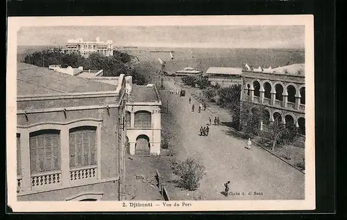 AK Djibouti, Vue du Port