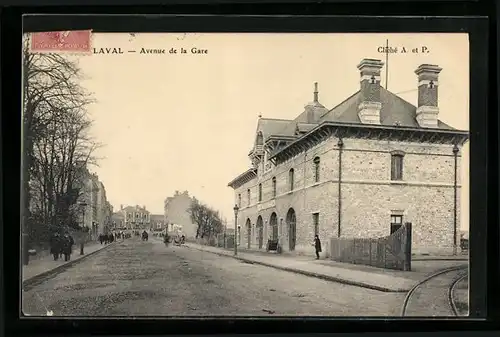 AK Laval, Avenue de la Gare, Bahnhof