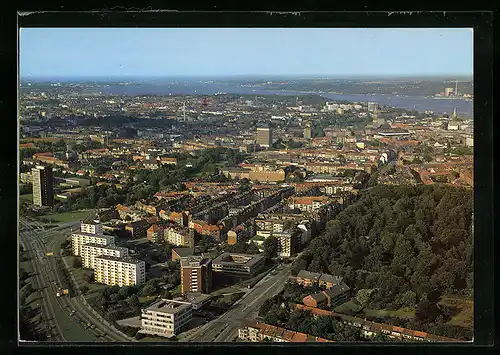 AK Kiel, Teilansicht, Fliegeraufnahme