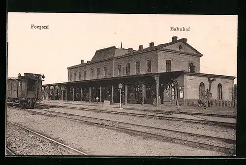 AK Focsani, Blick zum Bahnhof