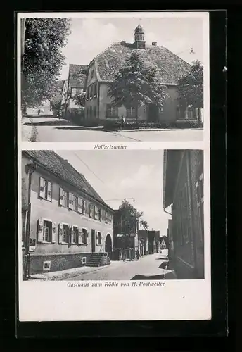 AK Wolfartsweier, Gasthaus zum Rössle