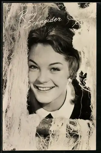 AK Schauspielerin Romy Schneider in dem Film Droom-eiland