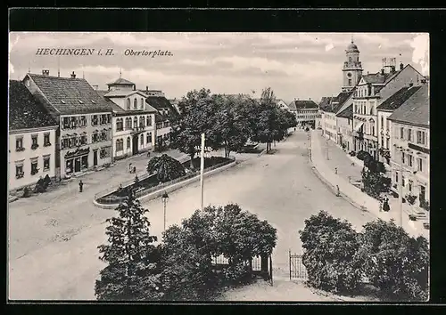 AK Hechingen, Strasse am Obertor