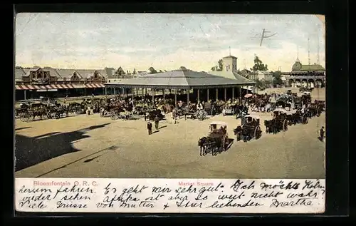 AK Bloemfontein, Market Square, Marktplatz