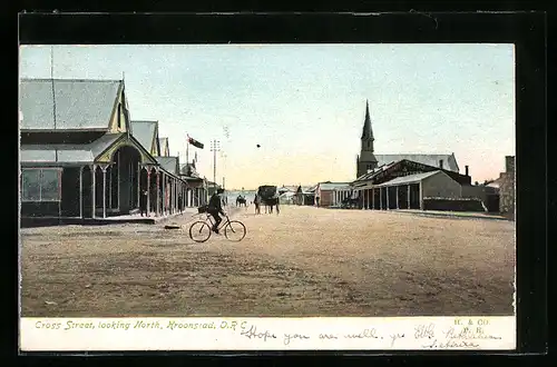 AK Kroonstad /O. R. C. Cross Street looking North