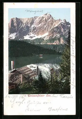 AK Weissenfelser See, Gasthaus am See