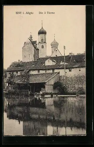 AK Isny i. Allgäu, Die 3 Türme