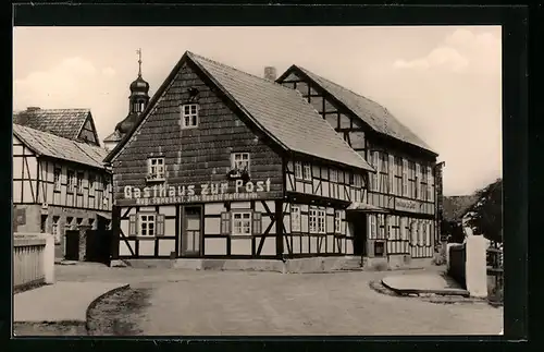 AK Rottleberode /Harz, Gasthaus Zur Post