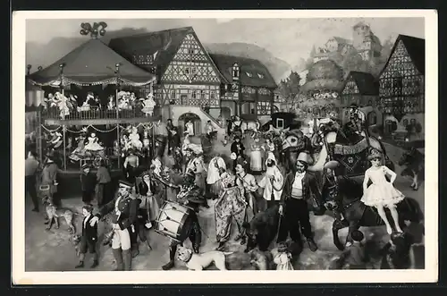 AK Sonneberg, Spielzeugmuseum, Thüringer Kirmes