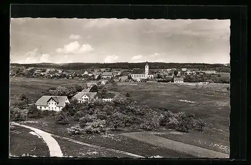 AK Görwihl / Schwarzwald, Gesamtansicht mit Albert-Schweitzer-Haus