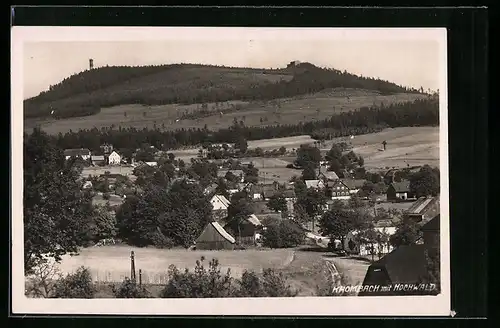 AK Krombach, Panorama mit Hochwald