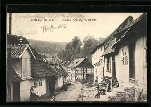 AK Stolberg, In der Töpfergasse