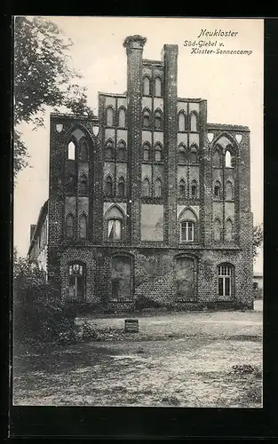 AK Neukloster, Süd-Giebel v. Kloster-Sonnencamp