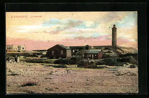 AK Alexandrie, Le Phare, Leuchtturm