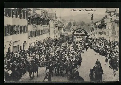 AK Beromünster, Andrang beim Auffahrtsfest