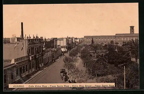 AK Rosario, Calle Entre Rios - Plaza Santa Rosa