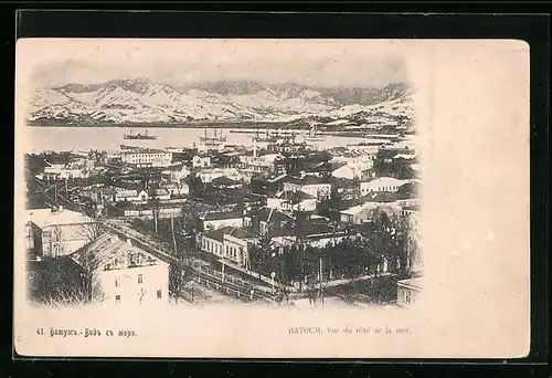 AK Batoum, Vue du côté de la mer