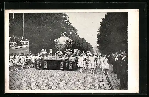 AK Wien, X. Sängerbundesfest, Festzug