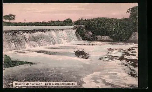 AK Rosario de Santa-Fé, Caida de Agua del Saladillo