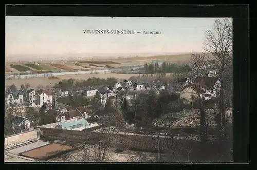 AK Villennes-sur-Seine, Panorama