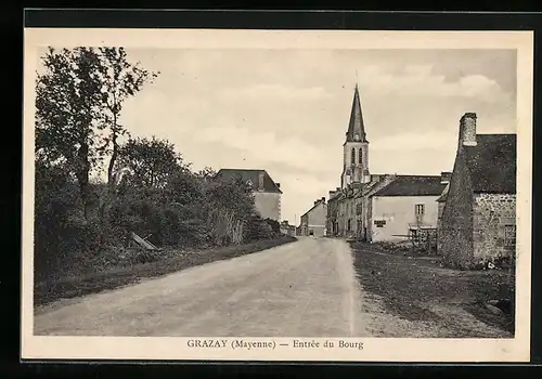 AK Grazay, Entrée du Bourg