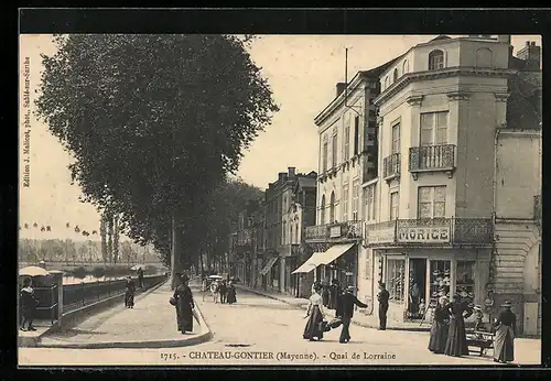 AK Chateau-Gontier, Quai de Lorraine