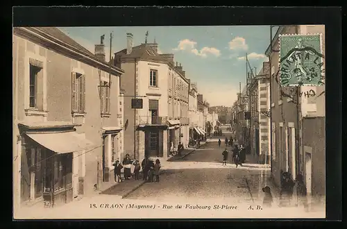 AK Craon, Rue du Faubourg St-Pierre