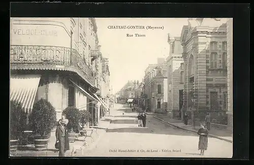 AK Chateau-Gontier, Rue Thiers