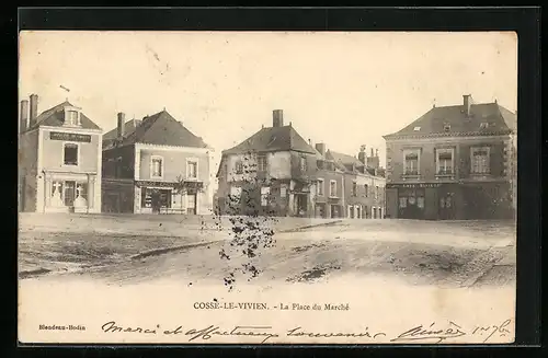 AK Cosse-le-Vivien, La Place du Marché