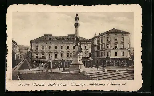 AK Lemberg, Mickiewicz-Monument