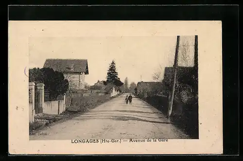 AK Longages, Avenue de la Gare