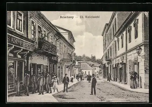 AK Brzezany, Ul. Kosciuszki