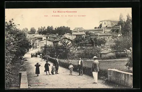 AK Pibrac, Vu du Pont du Courbet