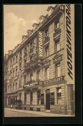 AK Köln, Hotel Viktoria, Maximinenstrasse 50