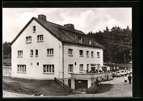 AK Bad Liebenstein /Thür. Wald, Waldgaststätte Krätzersrasen