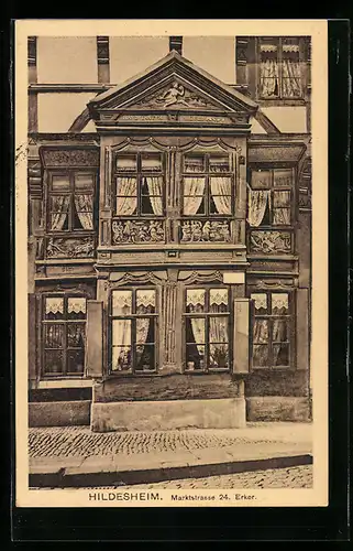 AK Hildesheim, Haus Marktstrasse 24, Erker