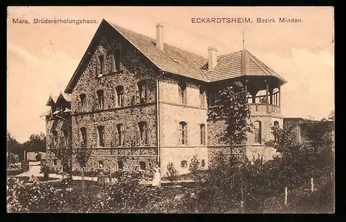 AK Eckardtsheim / Minden, Haus Mara, Brüdererholungshaus