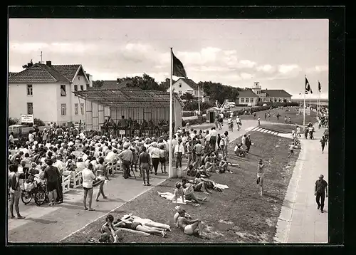 AK Duhnen, Kurkonzert am Strand