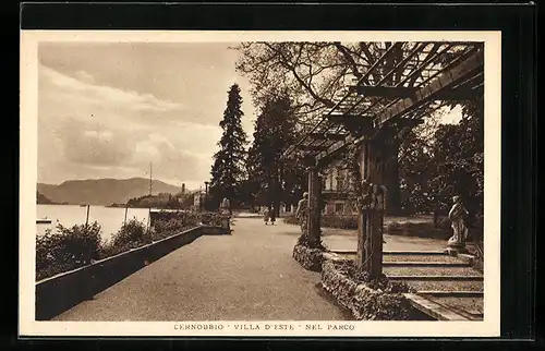 AK Cernobbio, Villa d`este, nel Parco