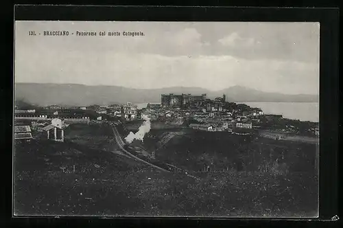 AK Bracciano, Panorama dal monte Cotognola