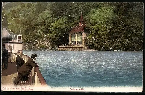 AK Fluelen, Tellskapelle am Vierwaldstättersee