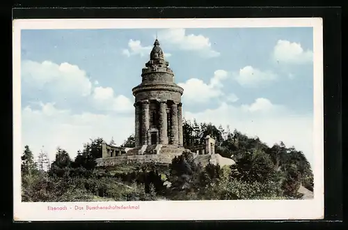 AK Eisenach, Das Burschenschaftsdenkmal