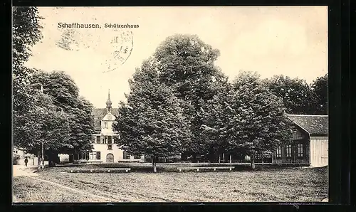 AK Schaffhausen, Schützenhaus im Sonnenschein