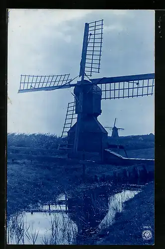 AK Delft, Windmühle im Ort