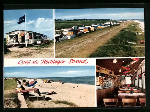 AK Fischleger-Strand, Gastwirtschaft Zur messingkanne, auf dem Campingplatz