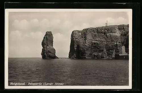 AK Helgoland, Felspartie (Lange Anna)