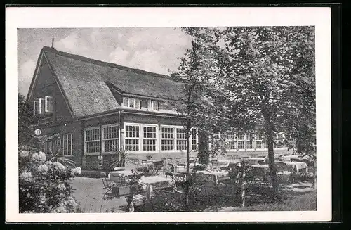 AK Hamburg-Bergstedt, Gasthaus Quellenhof im Rodenbeker Quellental